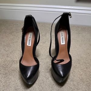 Black leather Steve Madden